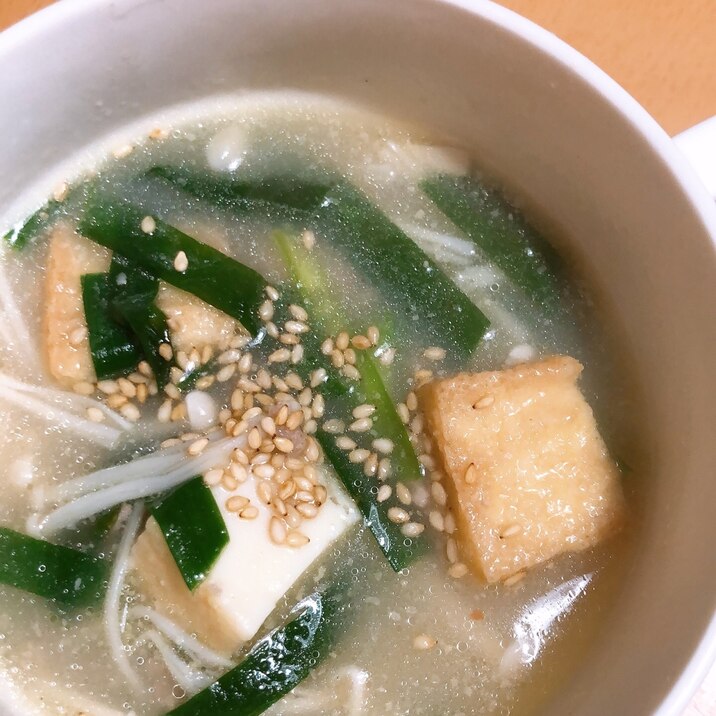 こなべっち活用レシピ♡胡麻豆乳鍋スープ